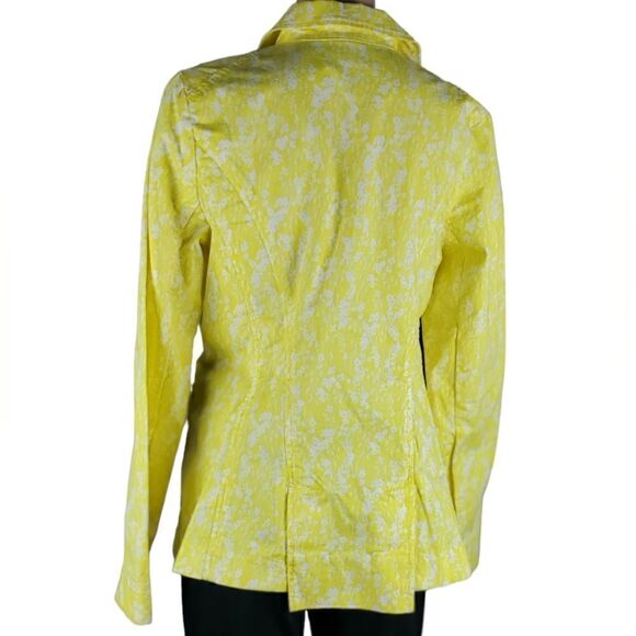 CAbi Yellow & White Field Jacket - Picture 3 of 7